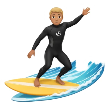 Kiter man con neopreno negro largo en el mar ,haciendo kite surf y un downloop sticker