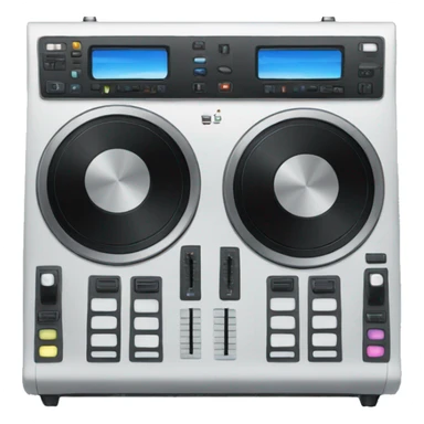 DJ console sticker