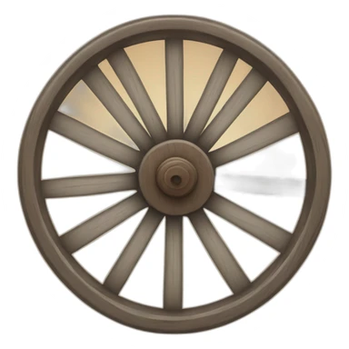 wagon wheel sticker
