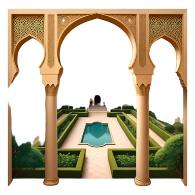 ​Cinematic Realistic Alhambra, depicted as a panoramic, zoomed-out view of the entire majestic Moorish palace complex with intricate arches, expansive courtyards, and lush gardens stretching into the distance, bathed in soft golden light that accentuates its opulent historical grandeur, sticker