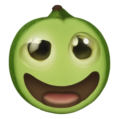 Aguacate con ojos  sticker