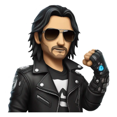 Johnny silverhand  sticker