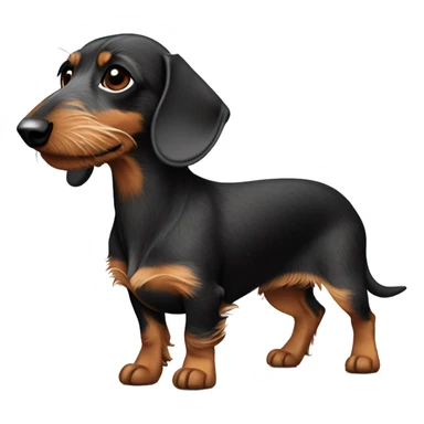 Wirehaired Dachshund sticker