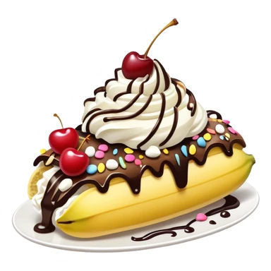 banana split sticker