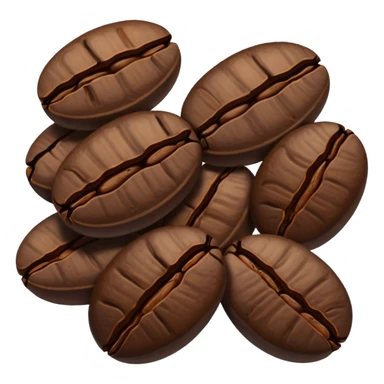 coffee beans sticker