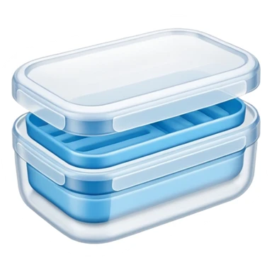 Container for aligners sticker