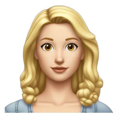 Sims+4+Nancy+Landgraab-Woman-blonde-hair-perfectly-centered+golden-ratio sticker