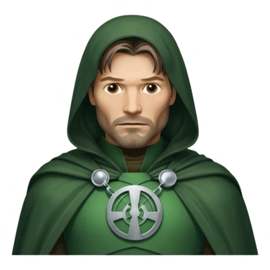 Nikolaj coster waldau as Doctor Victor von Doom sticker