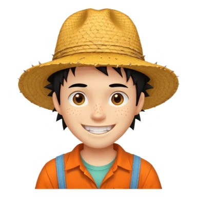 Ace from one piece sticker