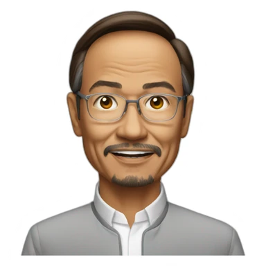 anwar ibrahim swag sticker