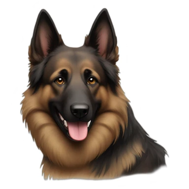 Malian Belgian Shepherd sticker
