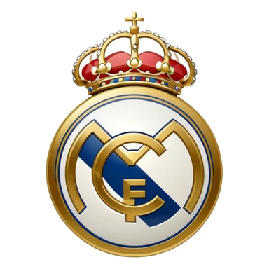 Real Madrid escudo real sticker