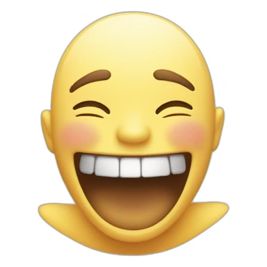 An emoji showing extreme happiness  sticker