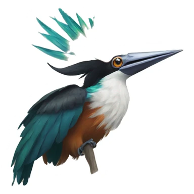 Bird of paradise sticker