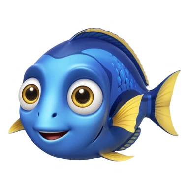 cute dory fish sticker