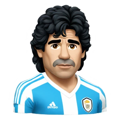 Diego maradona sticker