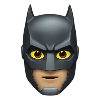 batman armor head sticker