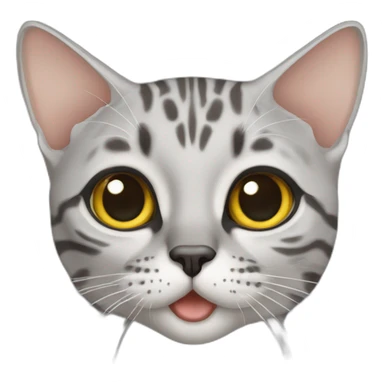 Egyptian Mau cat sticker