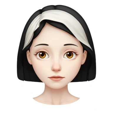 woman with eating disorder sticker