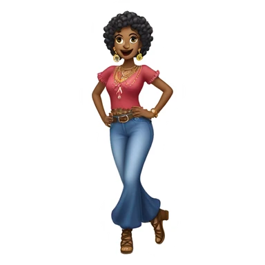 Gypsy Queen line Dance  sticker