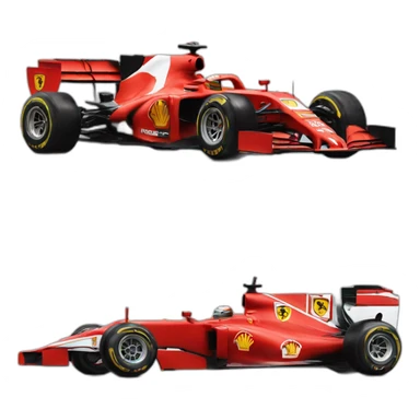 f1 cars ferrari sticker