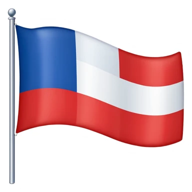French flag blue white red sticker