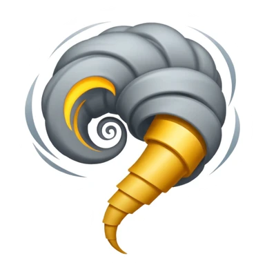 tornado wind symbol sticker