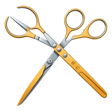 mac os icon cut scissors sticker
