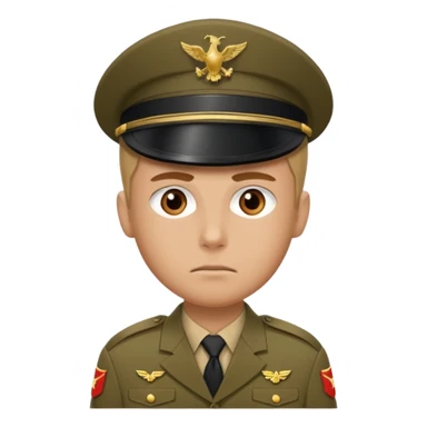 His rank is soldier sticker