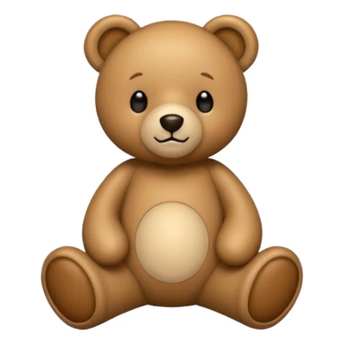 Teddy bear sticker