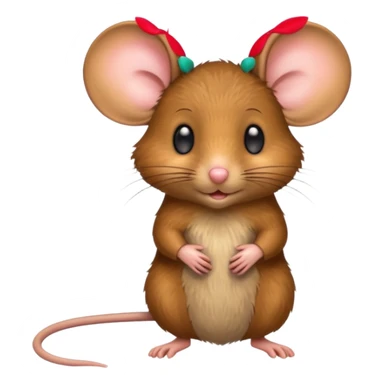 field mouse sticker