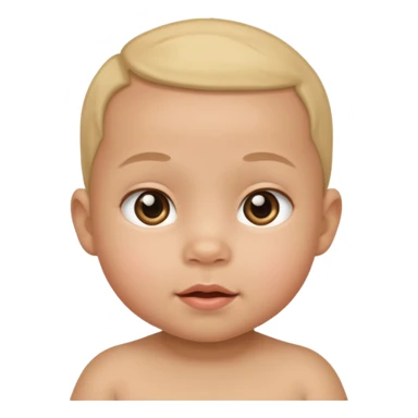 Indiozinho bebê meio branco sticker