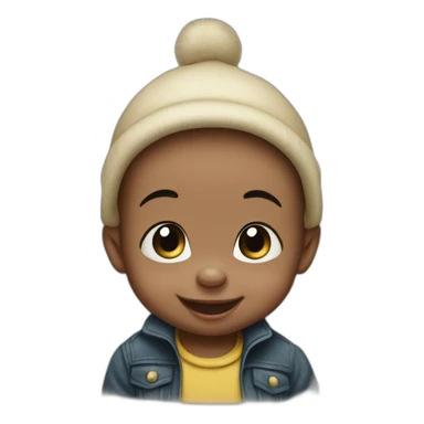 Mickey mouse baby sticker