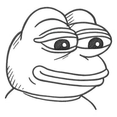 Pepe the Frog sticker