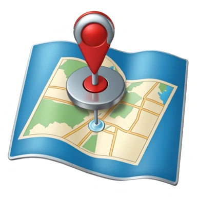 pin on map sticker