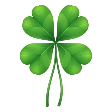 green clover sticker