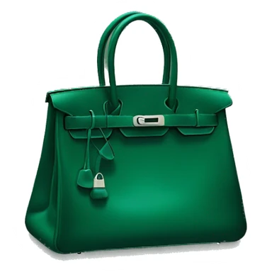 dark green hermes birkin bag sticker