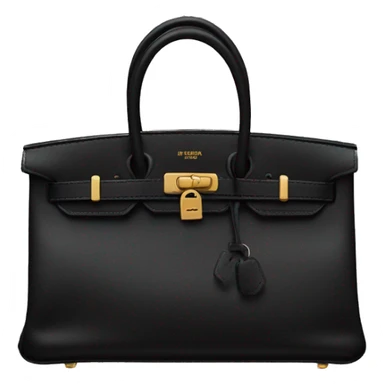 black hermes birkin bag sticker