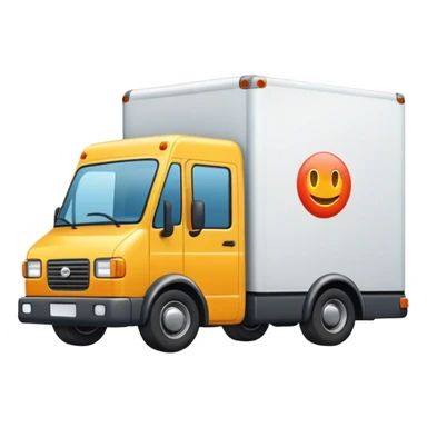 Delivery truck sticker