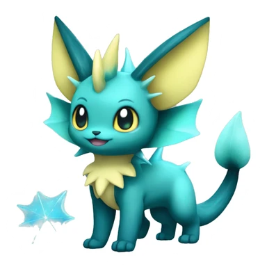 Vaporeon-Umbreon full body sticker