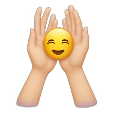 Cœur fais avec les mains sticker