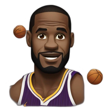 Lebron jams sticker