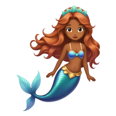 Bunny mermaid sticker