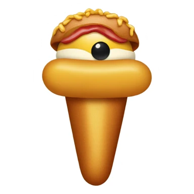 Corndog sticker