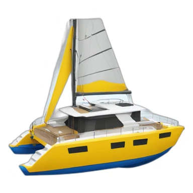 Catamaran numero16 sticker