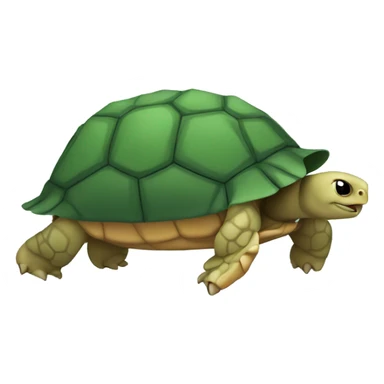 tortoise doing a flip sticker