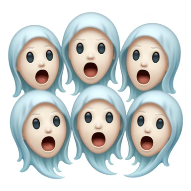 screaming souls of the ancestory sticker