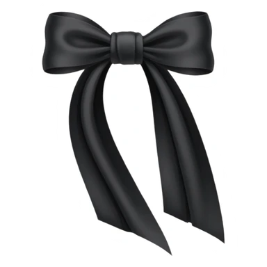 🎗️ this ribbon just one turn for honouring dead people but black sticker
