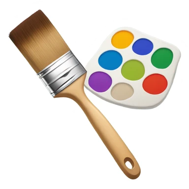 icon for hobby "Painting" sticker