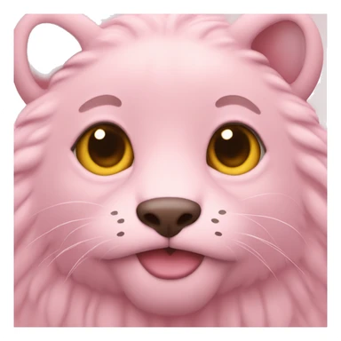 🦖 in soft pink color  sticker